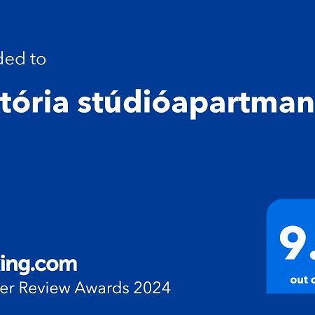 Viktoria Studioapartman Győr Esterno foto